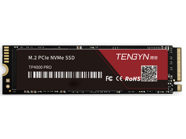 腾隐（TENGYIN） 台式机笔记本SSD固态硬盘 M.2接口 TP4000 PRO 512G  PCIE 4.0  读7200MB/S  写4500 MB/S 