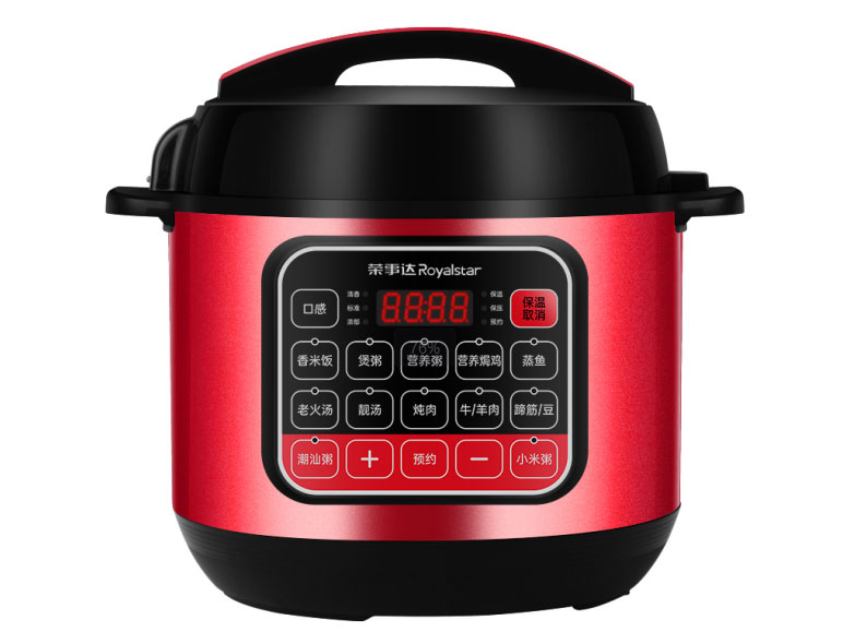 荣事达	电压力锅	50-100A170(LB)H	额定功率：1000W 额定容量：5.0L