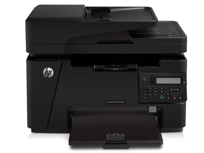惠普（HP）M128fn黑白激光打印机 打印复印扫描传真多功能一体机 