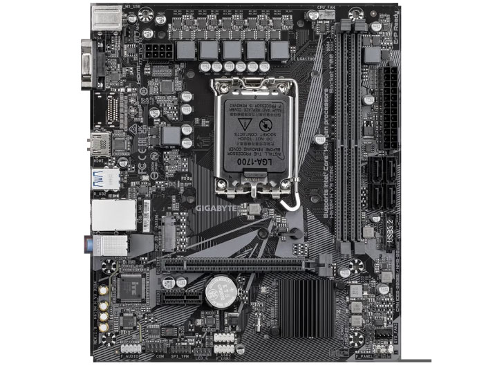 技嘉（GIGABYTE）主板H610M H V2 DDR4 VGA+HDMI接口
