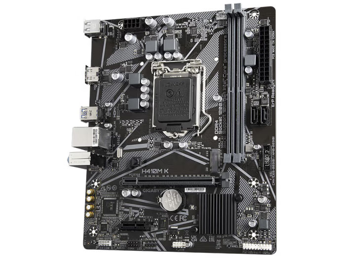 技嘉（GIGABYTE）H410M-K台式机电脑主板