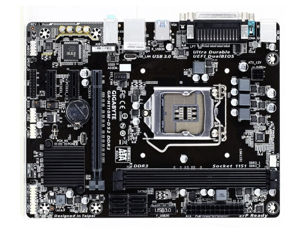 技嘉（GIGABYTE）H110M-DS2 DDR3主板