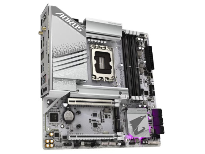技嘉（GIGABYTE）主板 Z790M A ELITE AX ICE D5冰雕