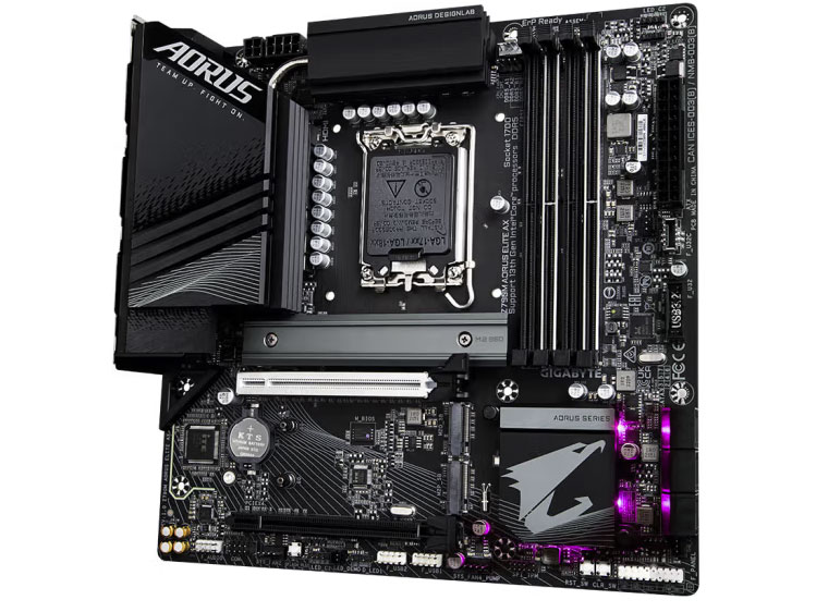 技嘉（GIGABYTE）小雕WIFI Z790M AORUS ELITE AX主板
