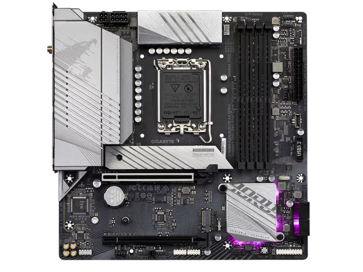 技嘉（GIGABYTE）小雕WIFI B760M AORUS ELITE AX D4 主板
