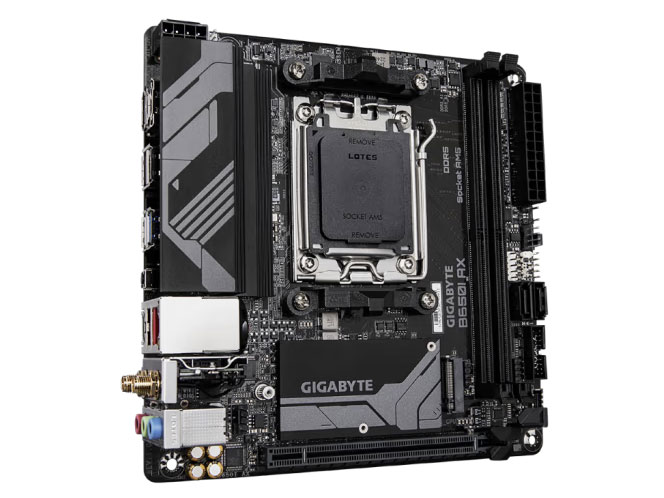 技嘉（GIGABYTE） 超耐久	B650I AX 主板