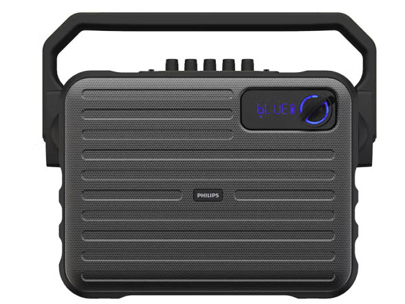 飞利浦（PHILIPS） SD68 广场舞音响户外音箱直播内录室外K歌吉他弹唱可连乐器防叫啸新款蓝牙5.0额定功率45瓦 标配