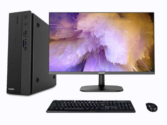 神舟商用电脑  HFMPB812  CPU：i5-10500  内存：8G  硬盘：256GSSD+1TB机械  显示器：21.5寸显示器  系统：win 10家庭版 