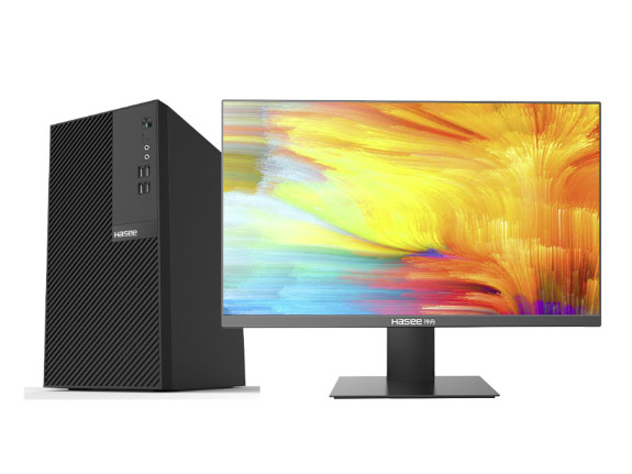 神舟商用电脑  HFMPC273  CPU:Intel i7 10700KF，主频3.8GHz:  内存:16GB DDR4  硬盘:512GB SSD M.2PCIe+1TB SATA 7200rpm:  显卡:独显，NVIDIA RTX3050，8GB显存;  显示器:23.8分辨率1920*1080;  操作系统:Windows 7 64位专业版   