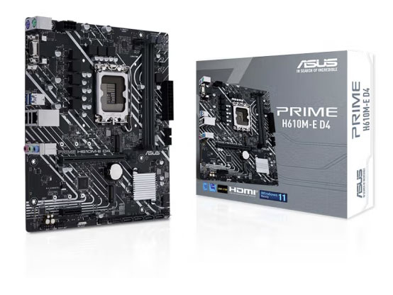 华硕（ASUS）PRIME H610M-E D4主板