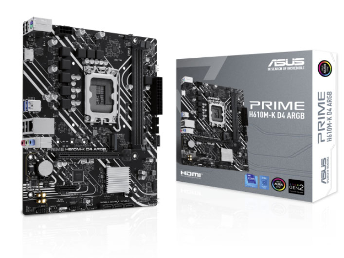 华硕（ASUS）PRIME H610M-K D4 ARGB    主板