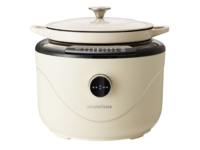 尚尼 珐琅微压锅 多功能电饭煲 锅身采用铸铁材质一体成型 4L SZ-C60