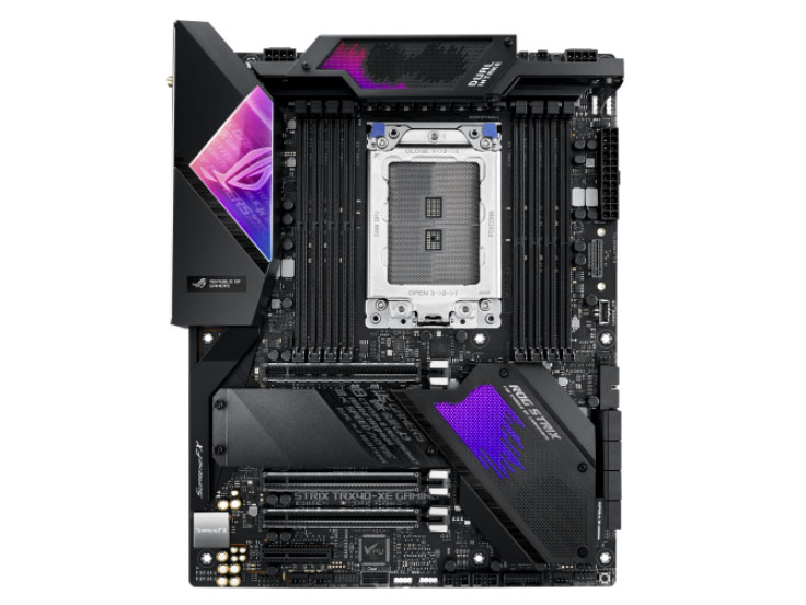 华硕主板  ROG STRIX TRX40-XE GAMING加强型供电 