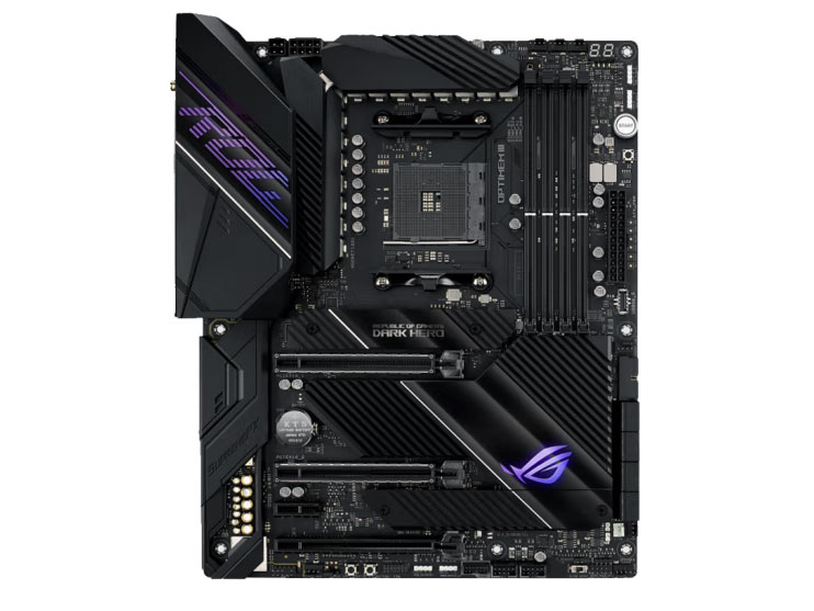 华硕（ASUS）ROG CROSSHAIR VIII DARK HERO 黑暗英雄 主板