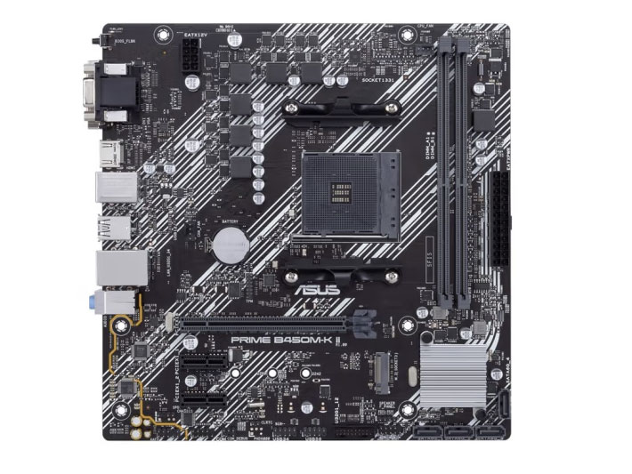 华硕（ASUS）PRIME B450M-K II台式机电脑主板