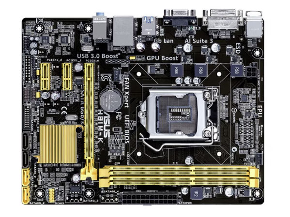 华硕（ASUS）H81M-K 游戏办公1150针台式电脑主板
