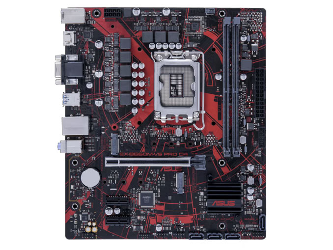 华硕（ASUS）EX-B760M-V5 D4 SI 2.5G 工包台式机网吧主板