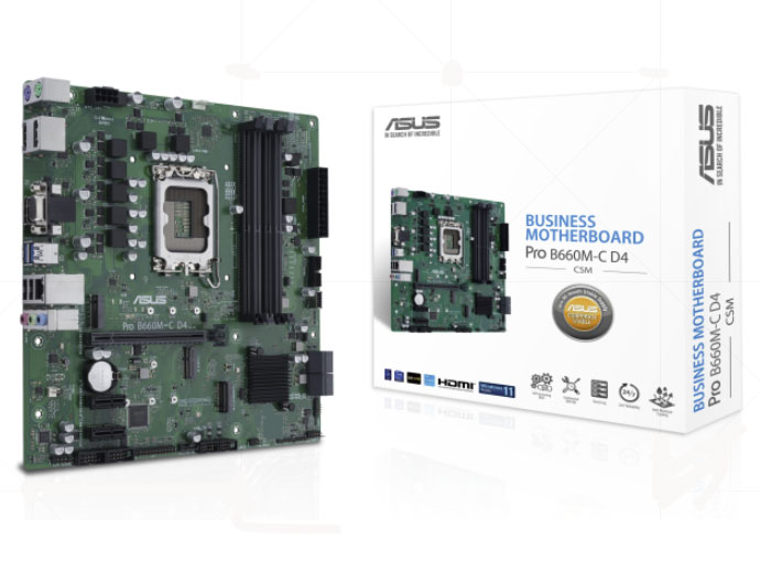 华硕（ASUS）Pro B660M-C D4-CSM 工业主板