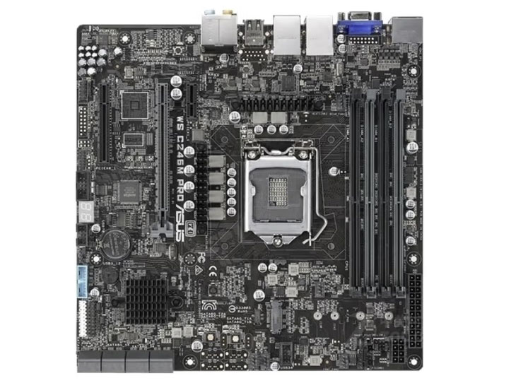 华硕 WS C246M PRO 工作站主板