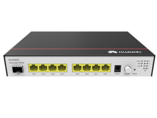华为（HUAWEI）OptiXstar P803E ONU 万兆上行EXGSPON接入用户端设备8GE接入 千兆