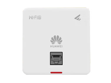 华为（HUAWEI）wifi6无线ap面板智易AP160企业级1800M双GE电口2+2千兆双频5g智能天线无缝漫游组网典雅白