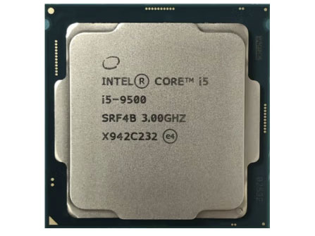 英特尔（Intel) CPU处理器  I5-9500 6核6线（拆机）