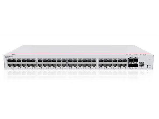 华为坤灵S220-48T4X万兆交换机48口千兆电口+4口万兆光纤口以太网络网管二层接入汇聚企业级分线交换器