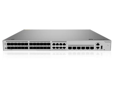 华为坤灵S530-24ST4XE万兆交换机24口千兆光+4口万兆光+8口千兆Combo光电混合口+2口12GE专用堆叠口