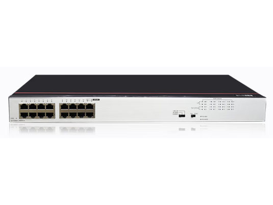 华为数通智选 S1730S-L16TR-A 交换机16口千兆企业级兼容百兆网络分流器即插即用机架型铁壳