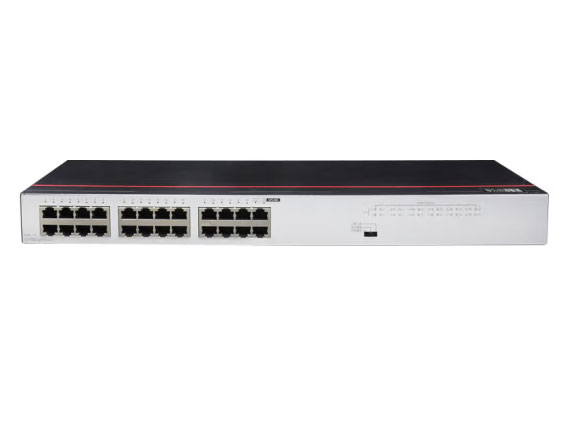华为数通智选 S1730S-L24TR-A2 交换机24口千兆企业级机架型网络分流器兼容百兆
