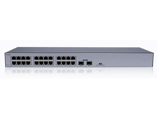 华为数通智选24口千兆交换机S1730S-L24T2SR-A1 24口千兆电+2上行光口企业级网线分线器中小企业办公