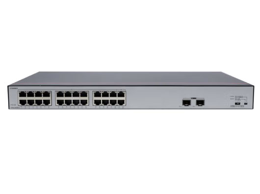 华为（HUAWEI） 数通智选S1730S-L24FP2SR-A1 24口千兆企业级交换机POE供电 以太网即插即用非网管 专业防雷网线集线器