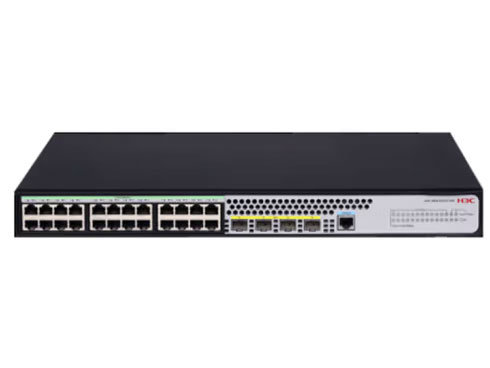 H3C华三MS4320V3-28S 标准三层 盒式以太网中小型监控工程核心交换机主机（24千兆电口+4万兆光口）