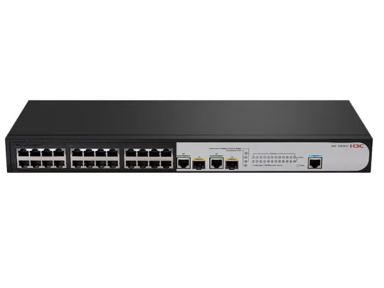 华三（H3C） S2626V2-HPWR 网管型24口百兆POE供电交换机 二层企业级千兆光纤口监控 