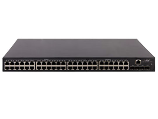 华三（H3C）S3100V3系列 百兆千兆口混合二层网管企业级交换机网络网线分线器 S3100V3-52TP-EI 48口百千兆混合