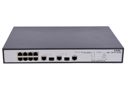 H3C新华三 S3110系列百兆可网管企业级网络交换机 网络分线器 S3110-10TP-SI