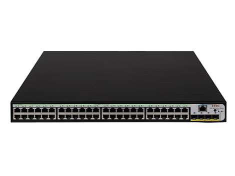 华三(H3C)交换机S5120V3-52P-PWR-LI  千兆企业级管理型网络分线器  48口POE