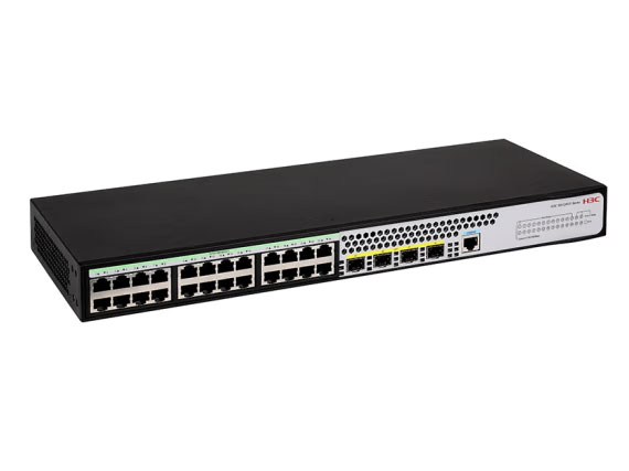 华三（H3C）S5120V3-28S-PWR-LI 三层交换机 24个千兆电口 4个万兆光纤口 企业级智能型可网管 POE供电