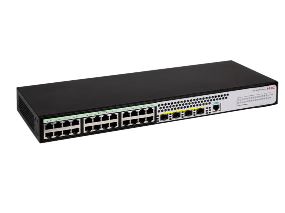 华三（H3C）S5120V3-28P-HPWR-SI 24口千兆电+4千兆光纤口三层网管企业级网络交换机 增强POE供电370W