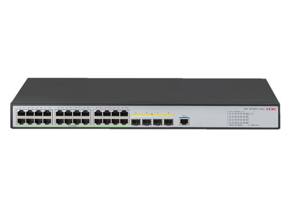 新华三（H3C）S5120V3-28P-EI  千兆企业级管理型网络分线器  24口电+4千兆光