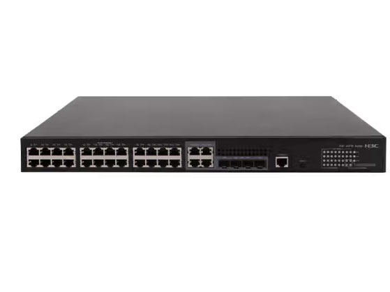 新华三H3C S5130S-28S-HPWR-EI 24个千兆电口4个万兆光口核心POE供电交换机