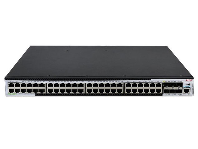 H3C华三 S5500V3-54S-DP-SI 48口千兆企业级网管交换机