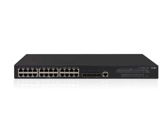 新华三（H3C）全千兆企业级网管交换机 S5500V3-24P-SI 24口千兆