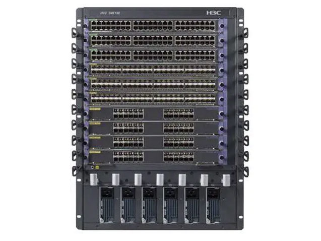 华三（H3C）S9910E  以太网模块化核心交换机 支持6个业务插槽