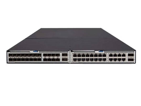 华三（H3C) S6800-2C L3以太网交换机主机,支持2个QSFP Plus端口和2个接口模块插槽