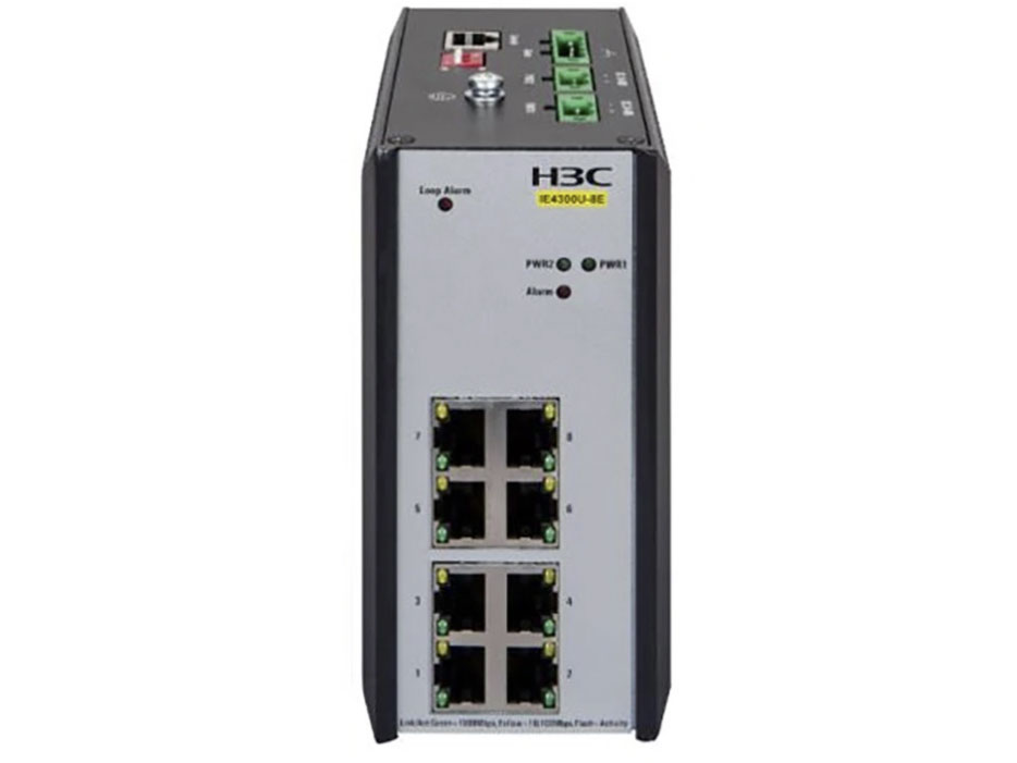华三（H3C） IE4300U-8E 千兆工业交换机   8口千兆