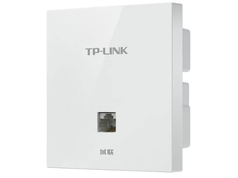 普联TP-LINK 域联BE5100双频WiFi7无线面板AP 企业酒店别墅全屋WiFi POE供电 2.5G网口 YLAP370H易展版