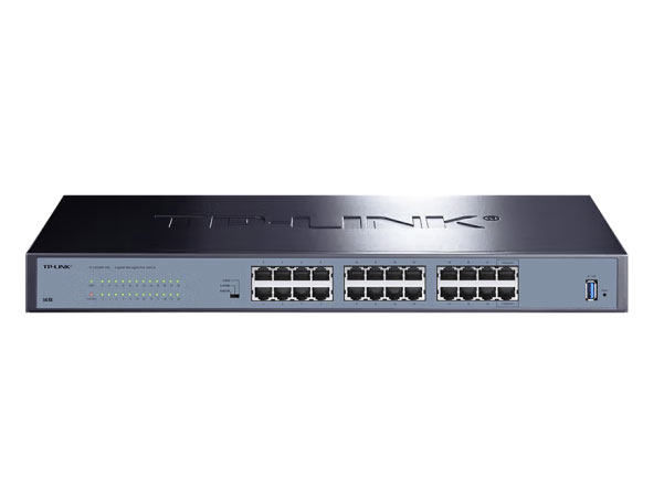 TP-LINK域联  YLS220MP-24G  全千兆云管理POE交换机 商用企业监控网络网线分线器分流器 POE供电 云交换 24口千兆 