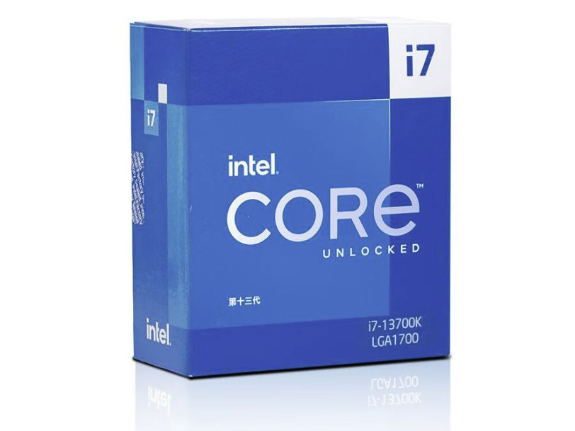 Intel 英特尔 I7-13700K  16核24线集成 CPU主频：3.4GHz  最高睿频：5.4GHz