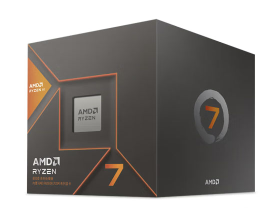 AMD 锐龙CPU处理器  R7 8700G 散片CPU